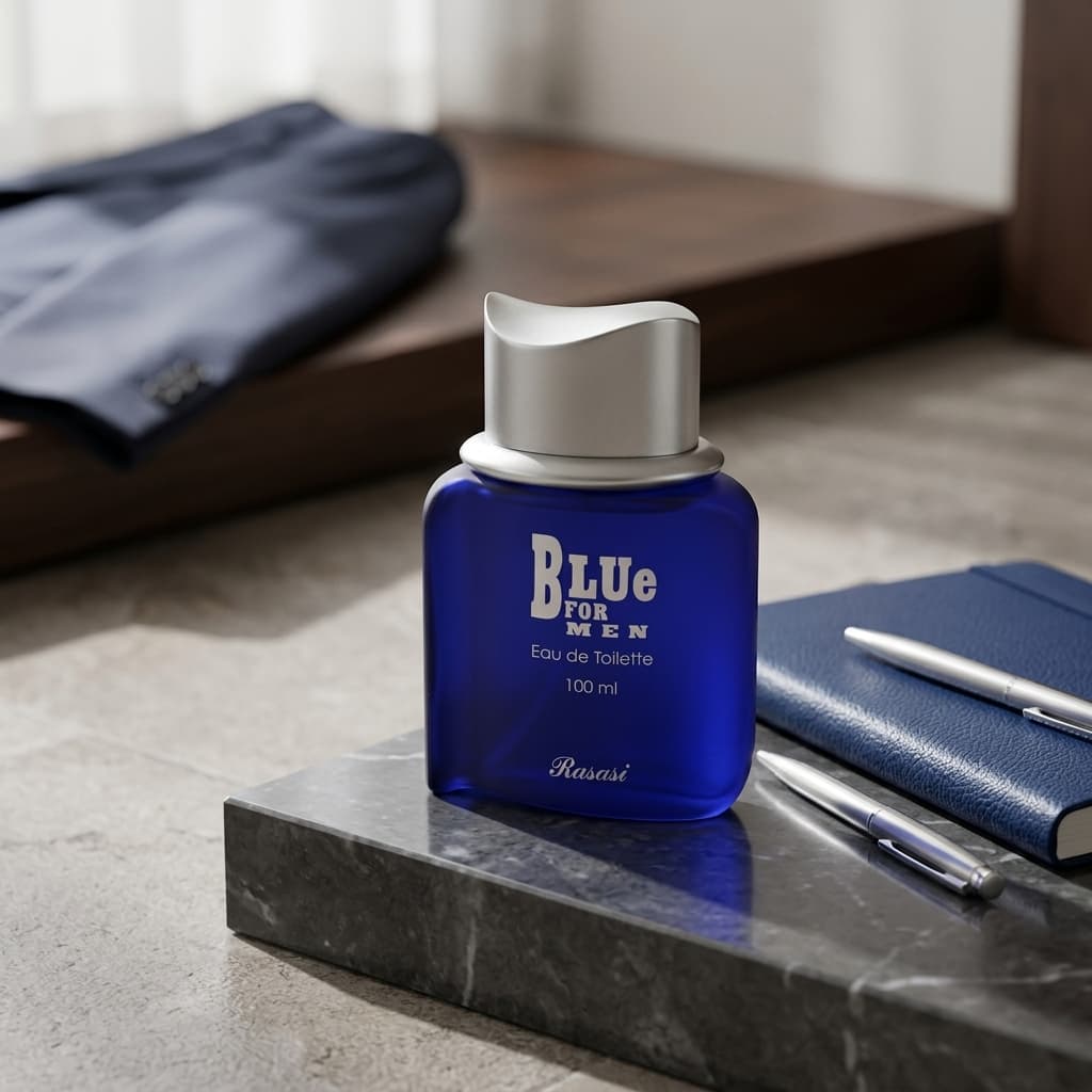 عطر رصاصي بلو فور أو دي تواليت رجالي 100 مل - 1