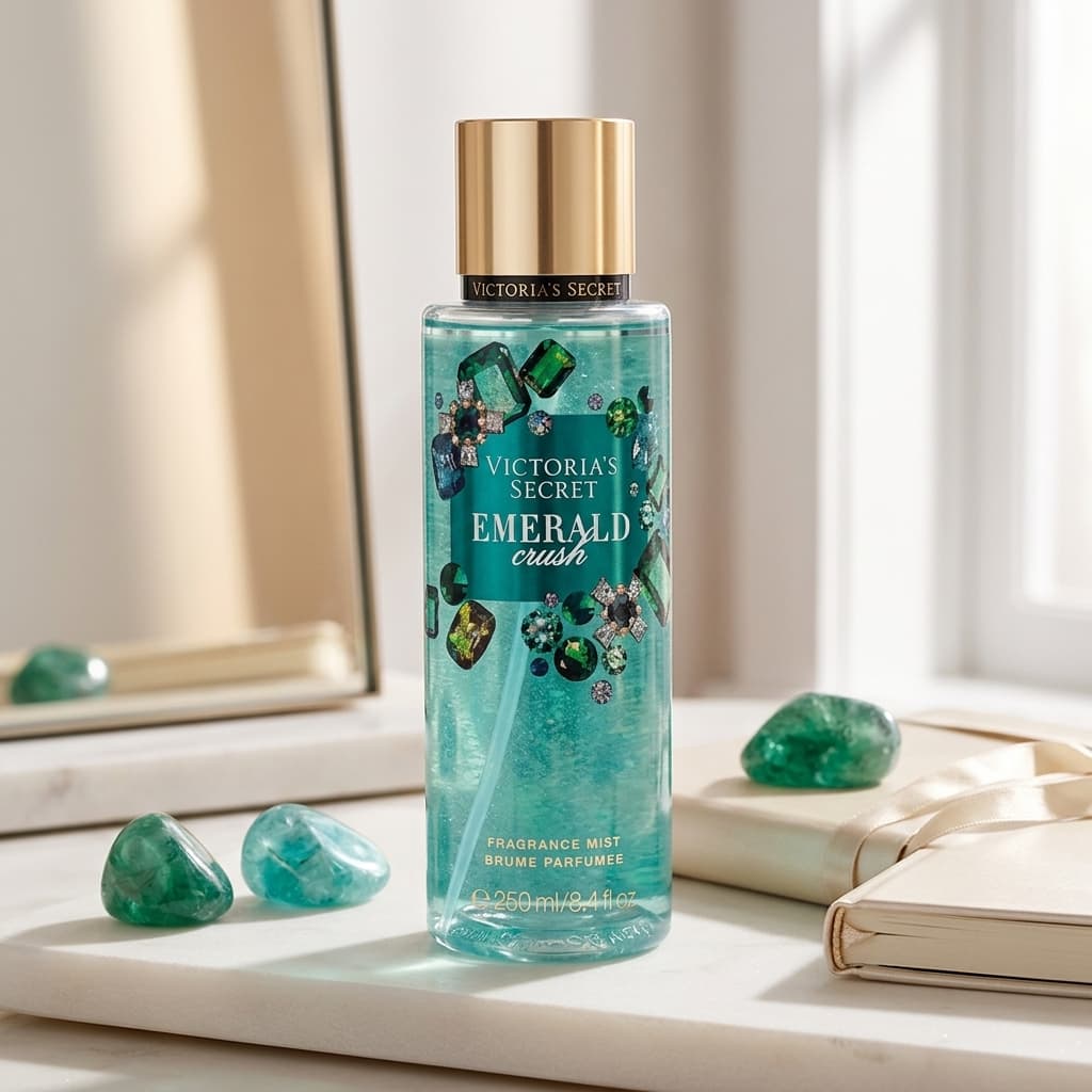 معطر جسم فيكتوريا سيكريت إميرالد كراش فراجرانس ميست للنساء 250 مل - 1